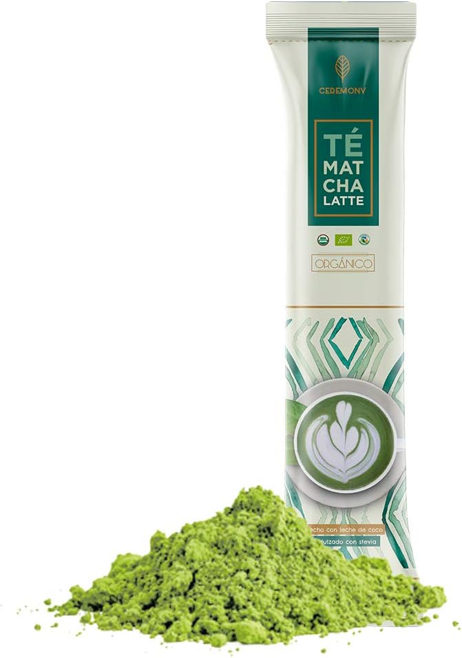 Té Matcha Latte Orgánico en Sticks