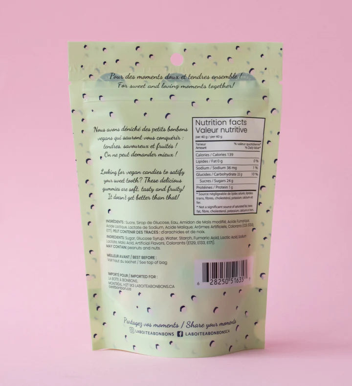 Gomitas Ácidas Veganas BONBON