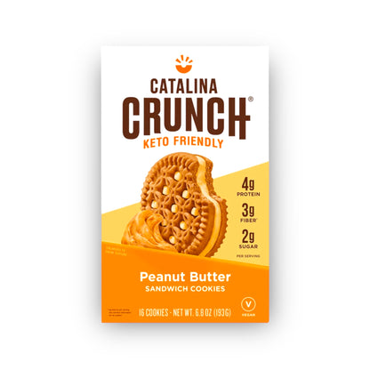 Galletas Keto Catalina Crunch - Crema de Cacahuate