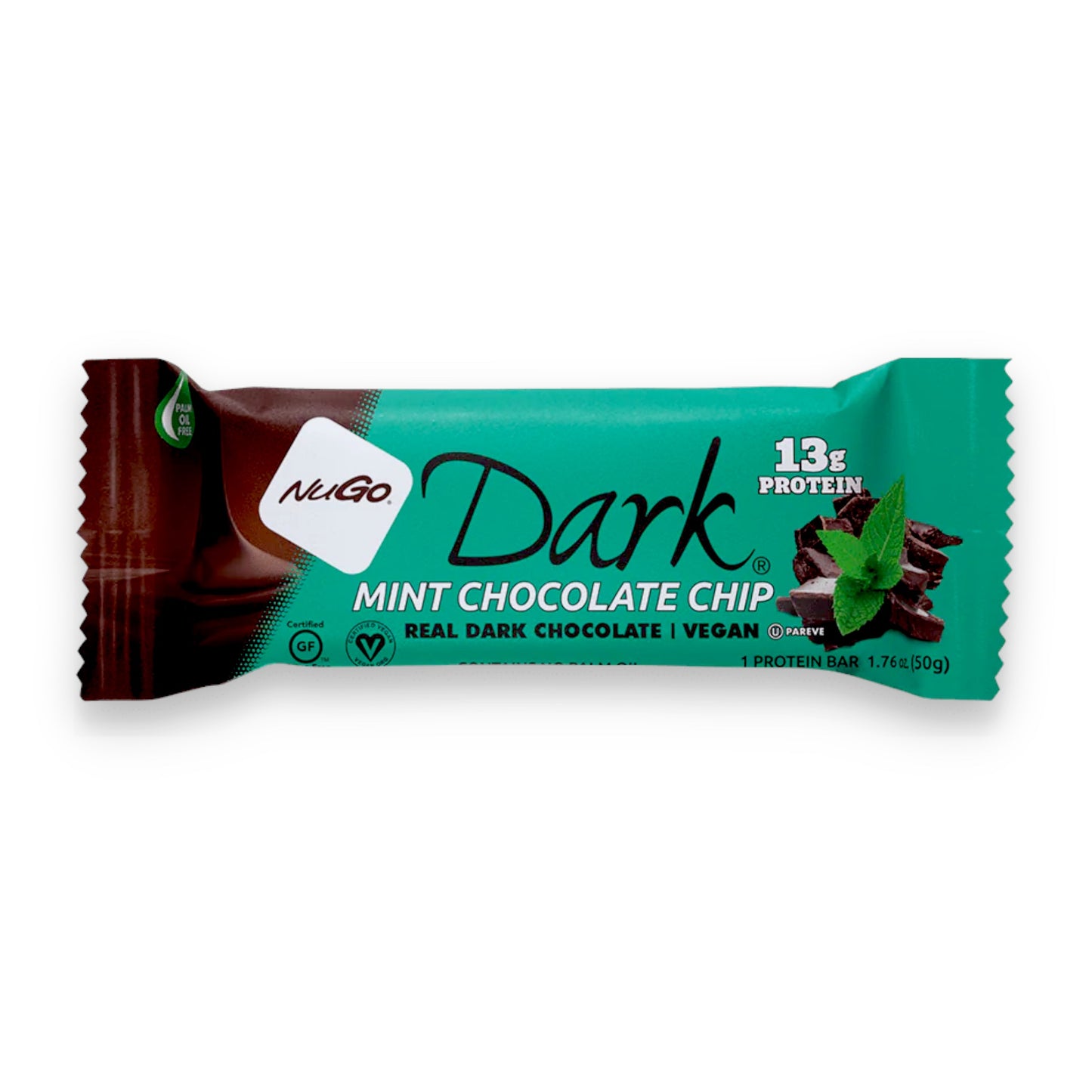 NuGo Dark Barra de proteína Menta Chocolate