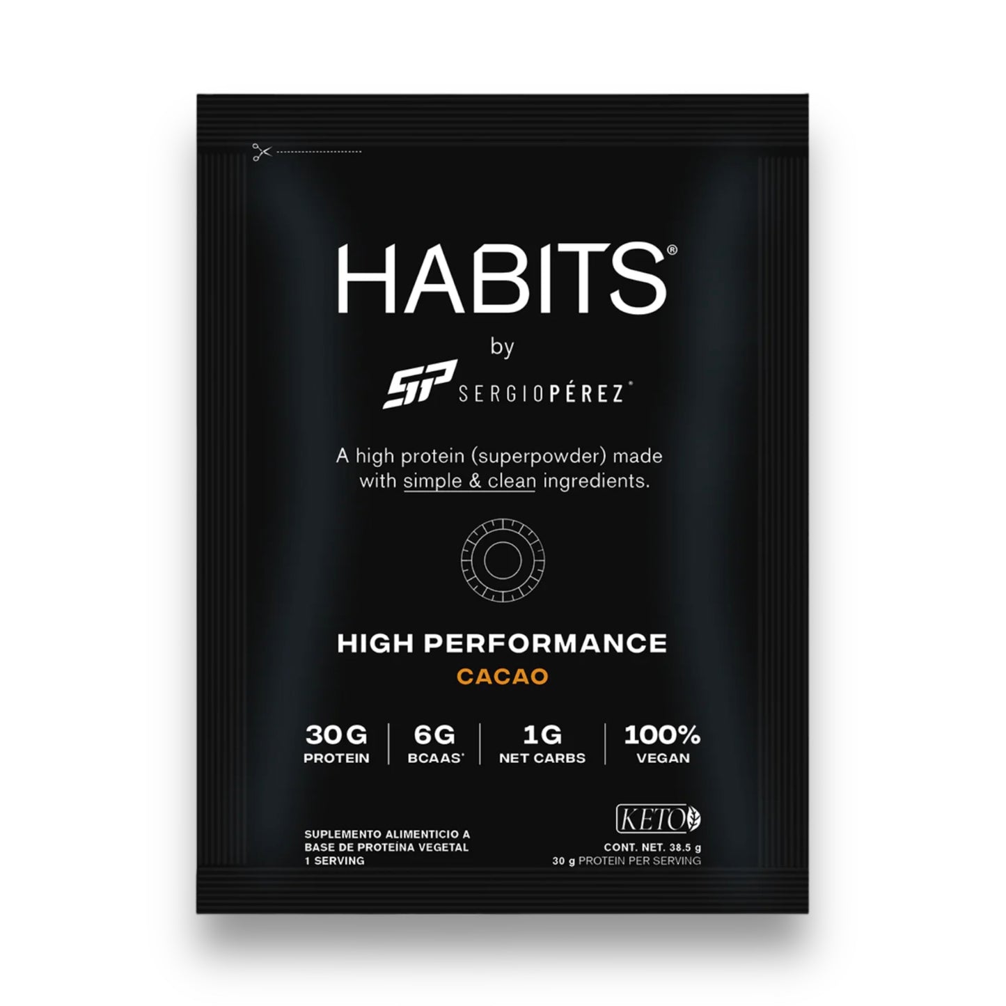 Proteína HP Cacao Sobre Individual HABITS