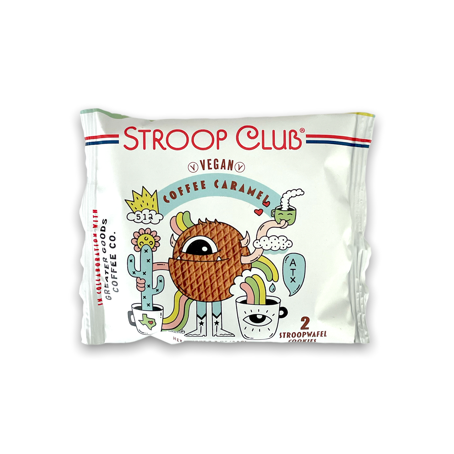 Stroop Club Coffee Caramel Stroopwafel
