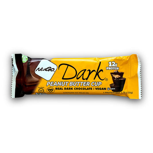 NuGo Dark Barra de proteína Cacahuate Chocolate