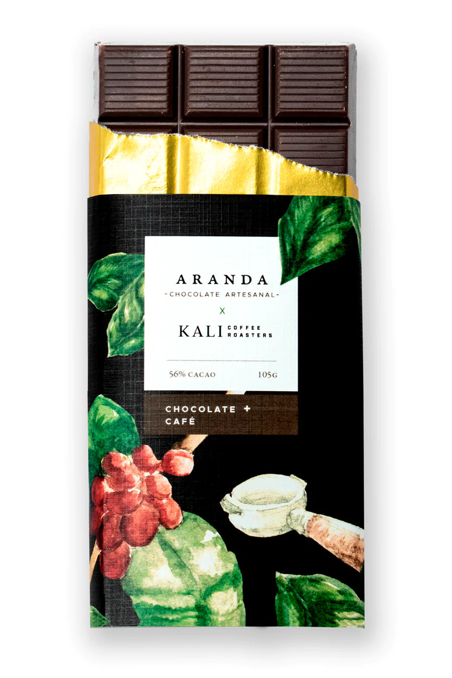 Chocolate con 56% Cacao + Café KALI ARANDA